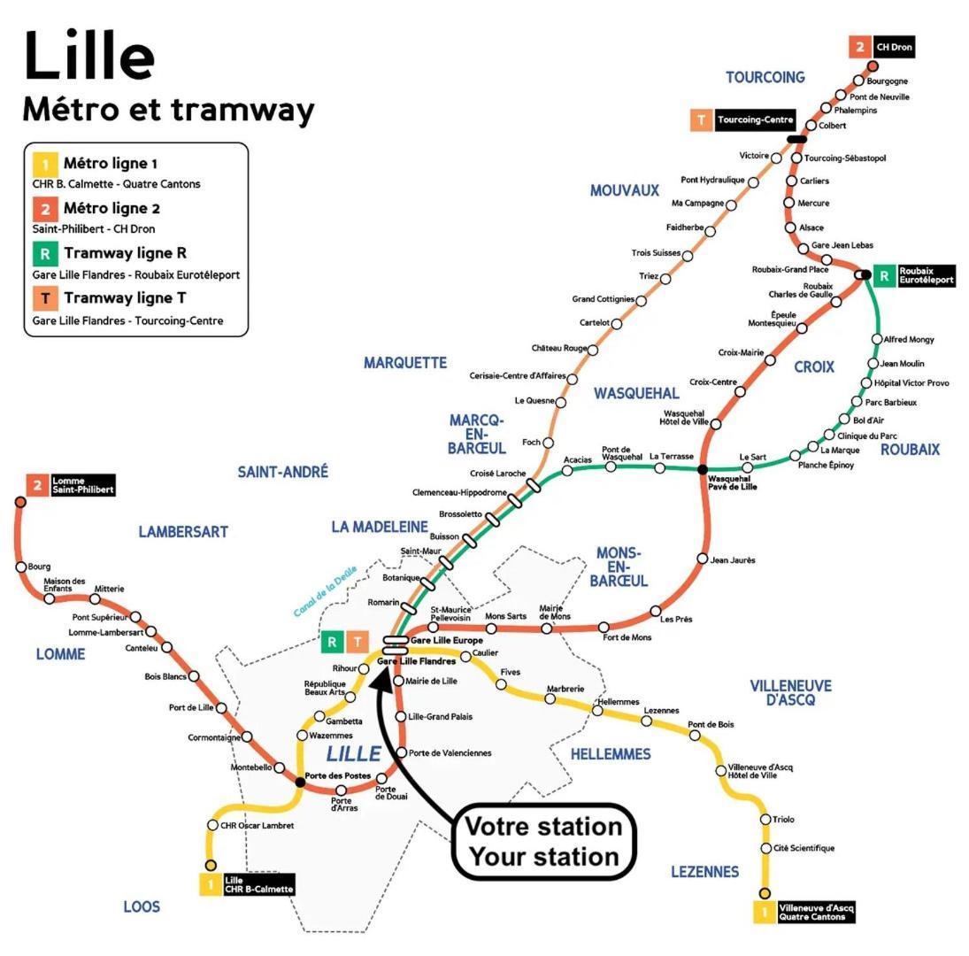 Lille Gares - 50M2 Apartment! Kültér fotó